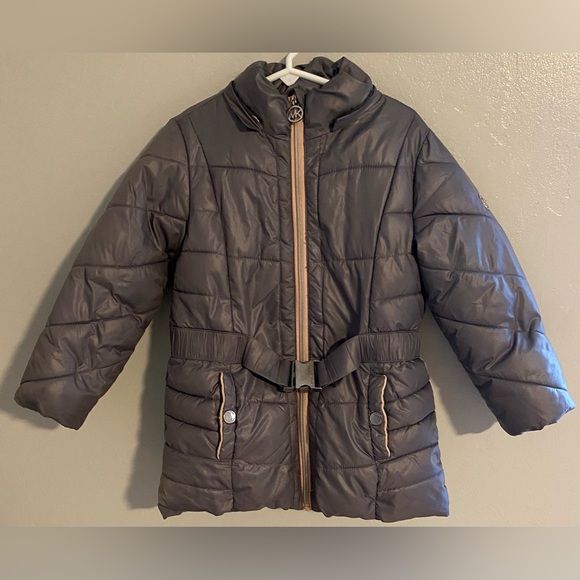 Michael Kors Toddlers Jacket Size: 3T Color: Gray and Light Pink - Picture 7 of 14